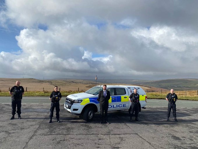 Deputy police commissioner meets with rural taskforce in Rossendale