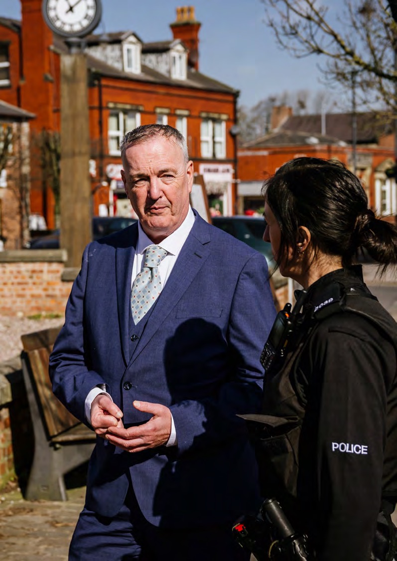 Commissioner and Police Officer