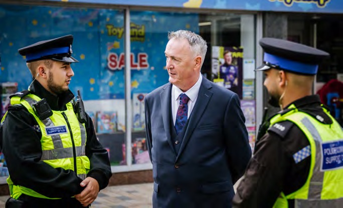 Commissioner and Police Officers