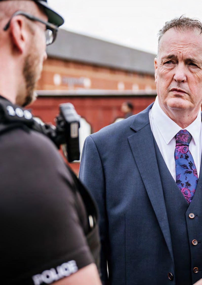 Commissioner and Police Officer