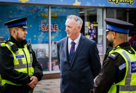 Commissioner and Police Officers