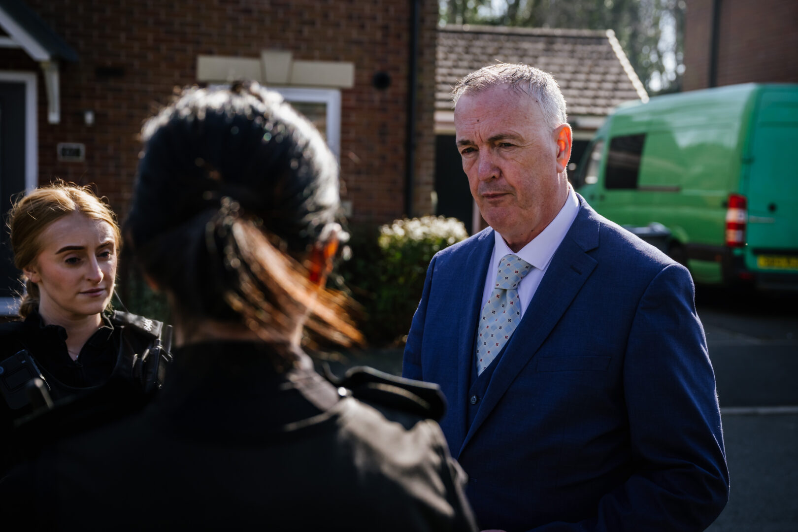 Commissioner Grunshaw and officers