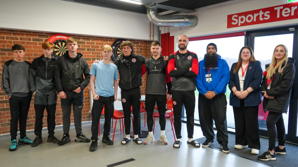 Group picture at event