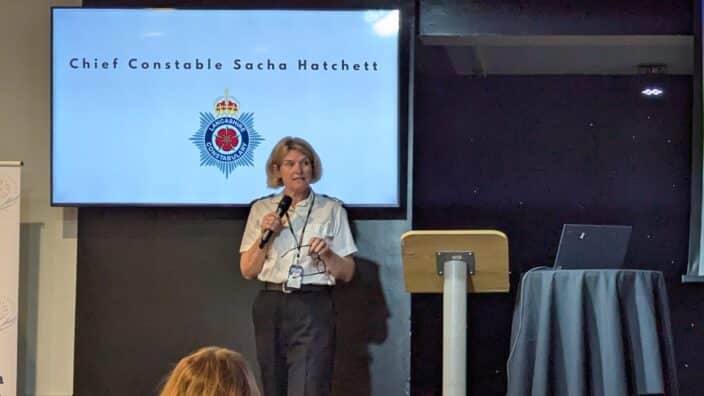 Chief Constable Sacha Hatchett