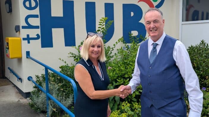 Example of Commissioner Grunshaw and Trustee Annie Ives